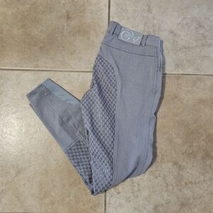 NWT Ovation Equestrian Breeches- 28R Light Gray